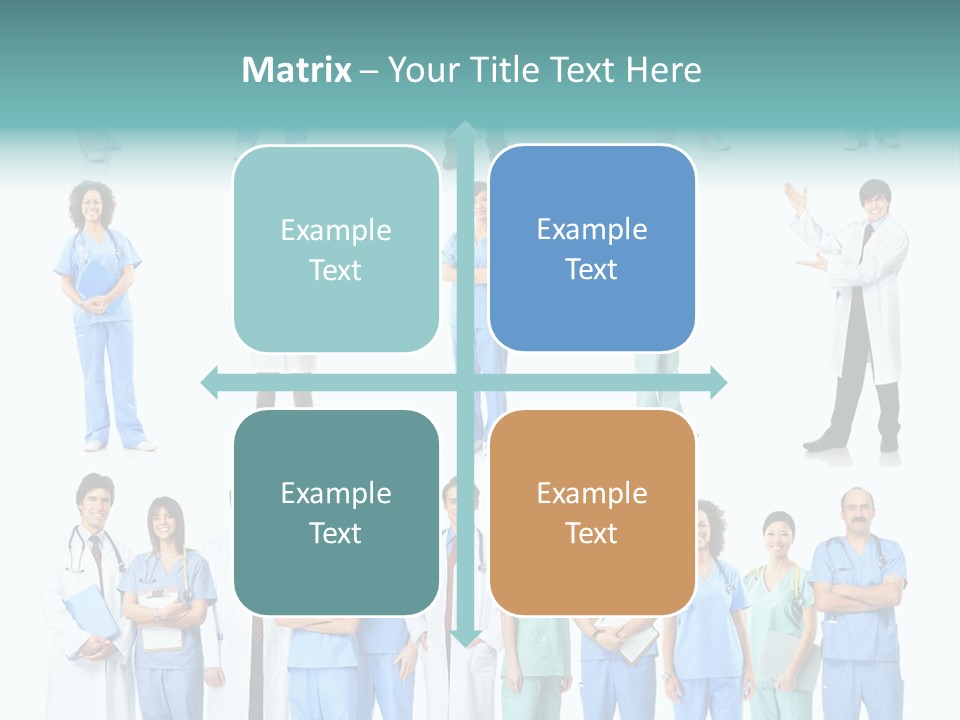 Worker Blue Young PowerPoint Template