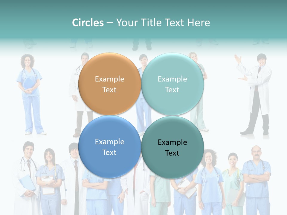 Worker Blue Young PowerPoint Template