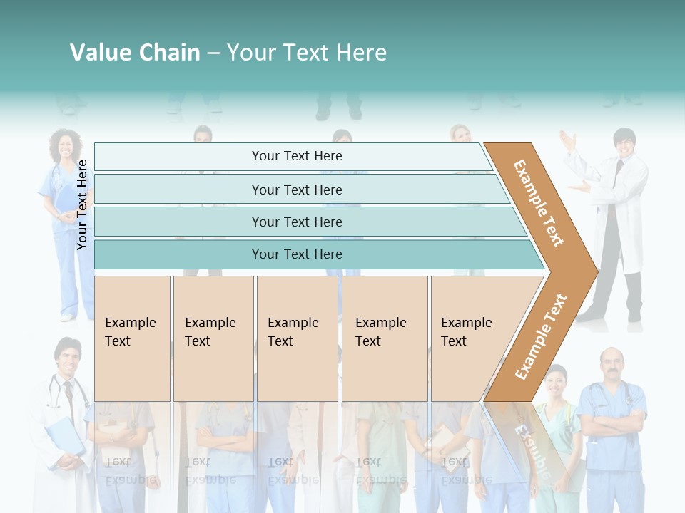 Worker Blue Young PowerPoint Template