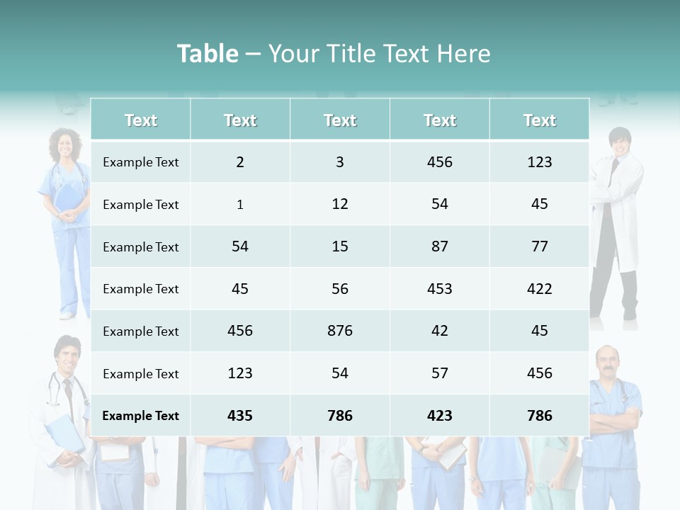 Worker Blue Young PowerPoint Template