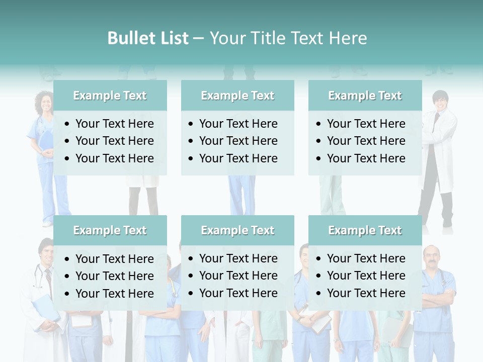 Worker Blue Young PowerPoint Template