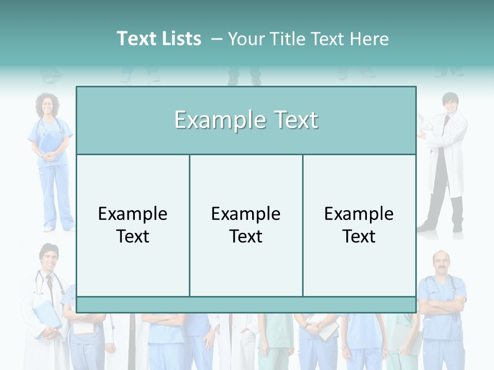 Worker Blue Young PowerPoint Template