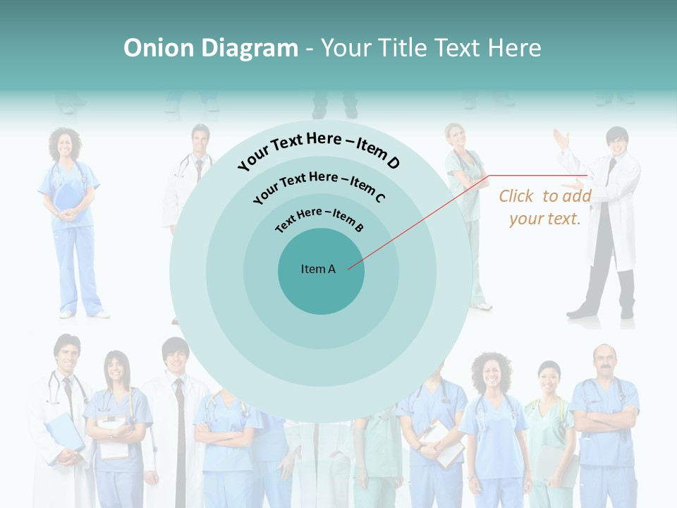 Worker Blue Young PowerPoint Template