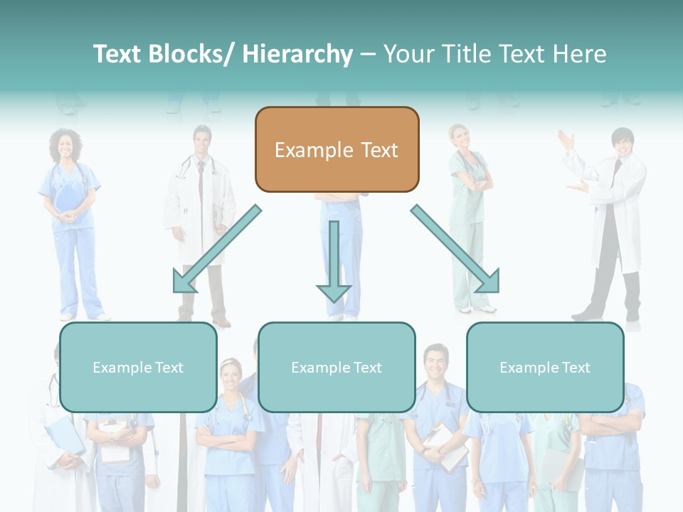 Worker Blue Young PowerPoint Template