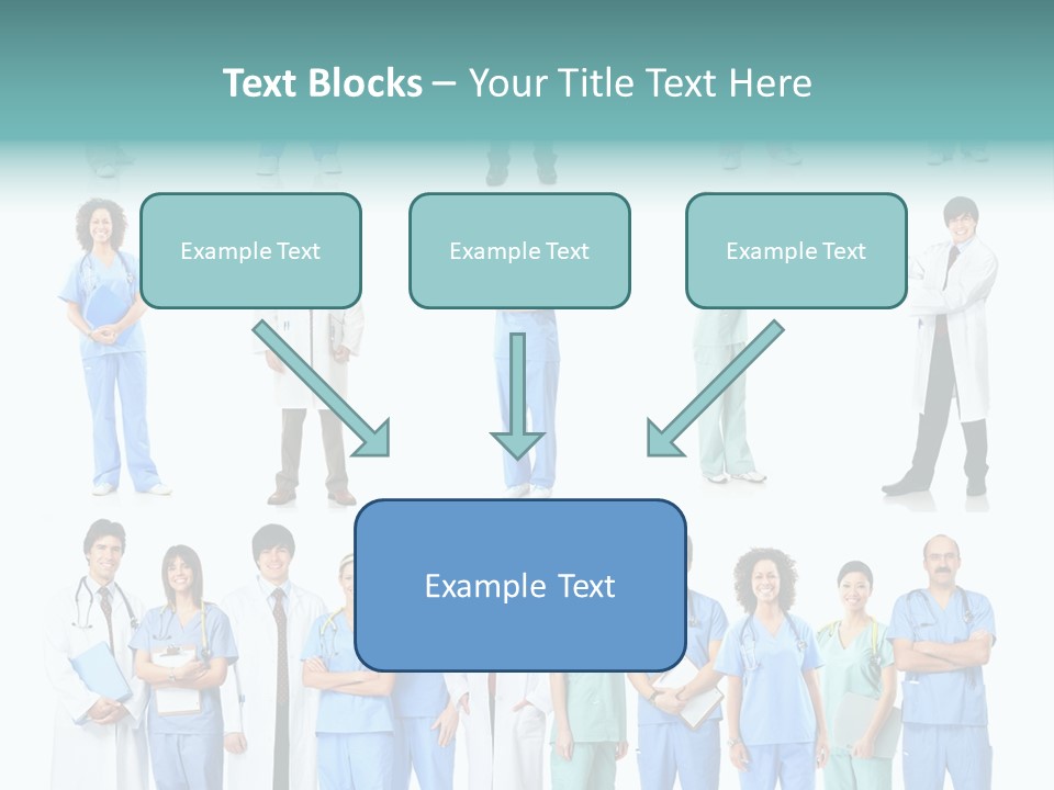 Worker Blue Young PowerPoint Template