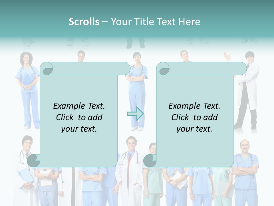Worker Blue Young PowerPoint Template