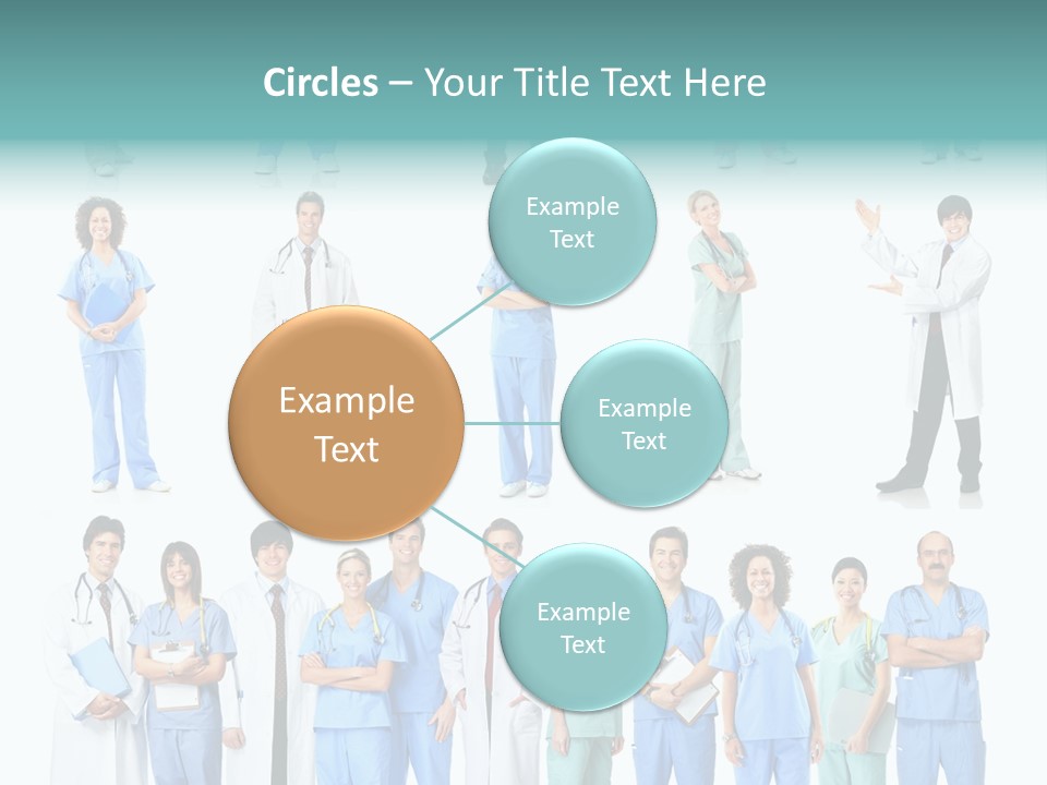 Worker Blue Young PowerPoint Template