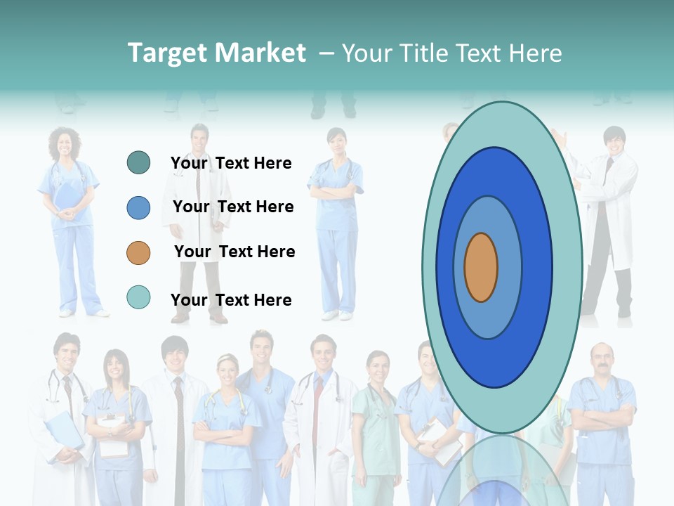 Worker Blue Young PowerPoint Template