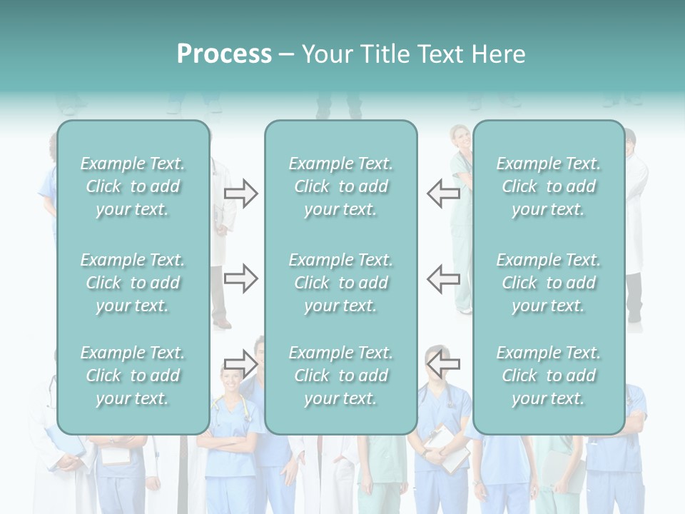 Worker Blue Young PowerPoint Template