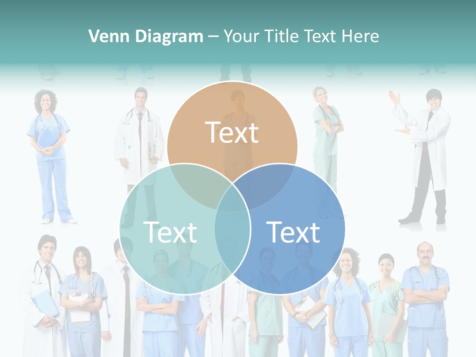 Worker Blue Young PowerPoint Template