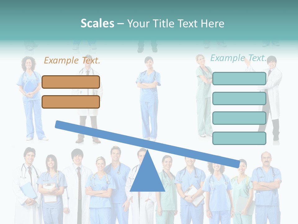 Worker Blue Young PowerPoint Template