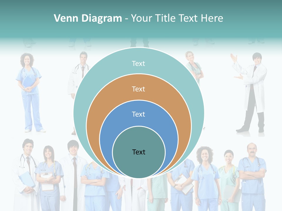 Worker Blue Young PowerPoint Template