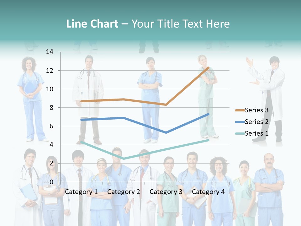 Worker Blue Young PowerPoint Template