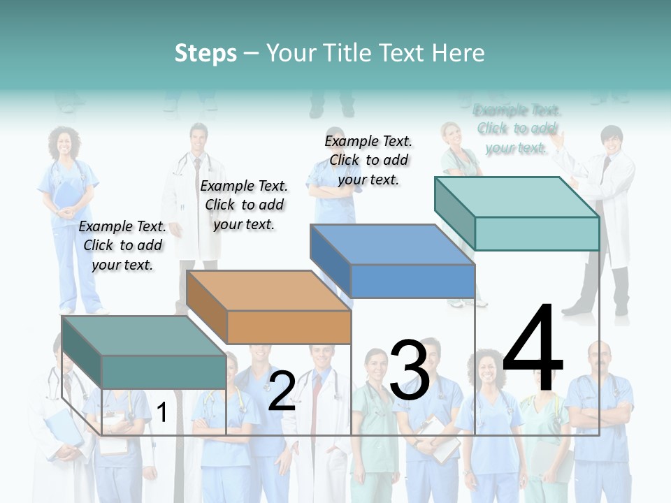 Worker Blue Young PowerPoint Template
