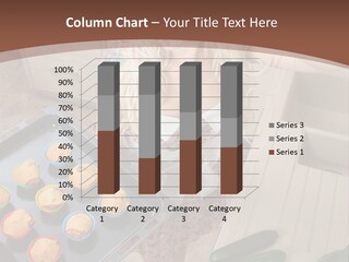 Blonde Sexy Stove PowerPoint Template