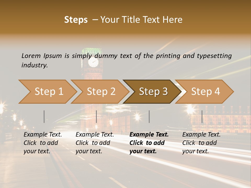 Culture Building Ben PowerPoint Template