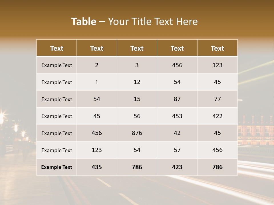 Culture Building Ben PowerPoint Template