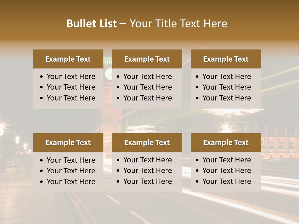 Culture Building Ben PowerPoint Template