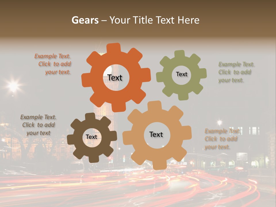 Ight Eeing International Briti H PowerPoint Template