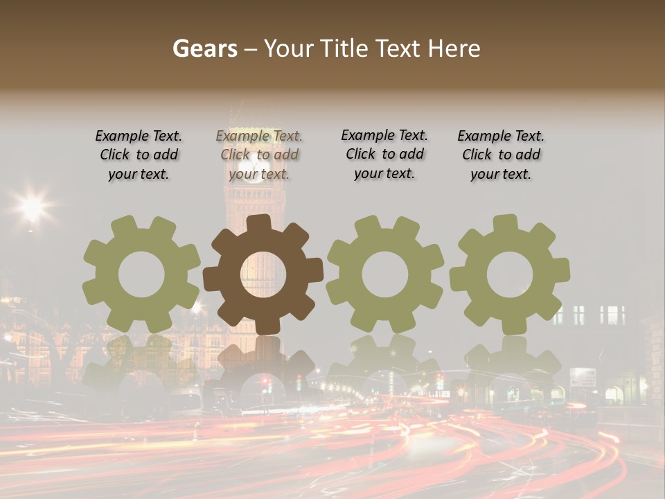 Ight Eeing International Briti H PowerPoint Template