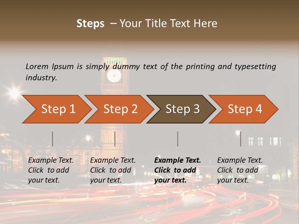Ight Eeing International Briti H PowerPoint Template