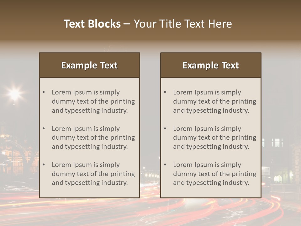 Ight Eeing International Briti H PowerPoint Template