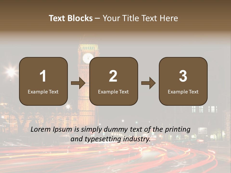 Ight Eeing International Briti H PowerPoint Template