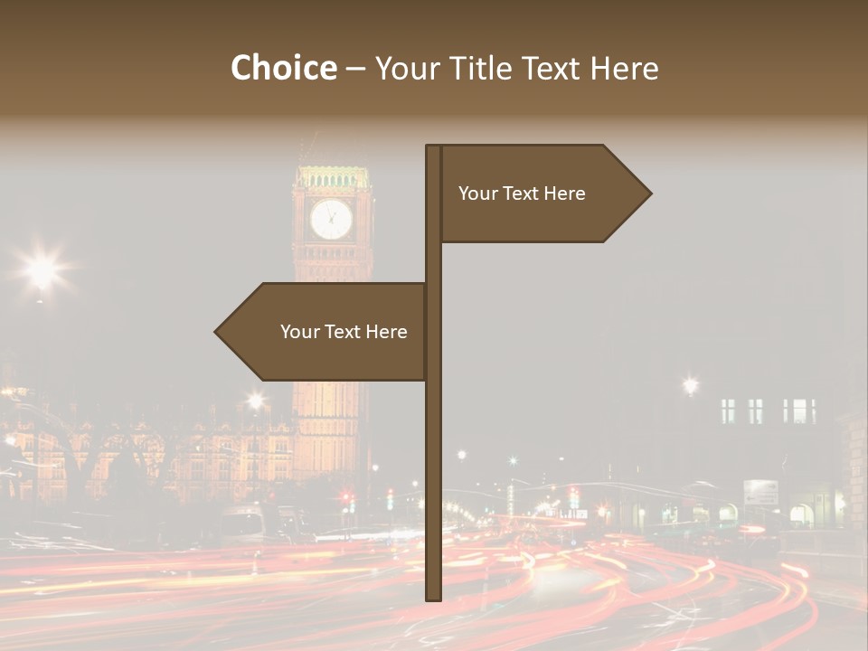 Ight Eeing International Briti H PowerPoint Template