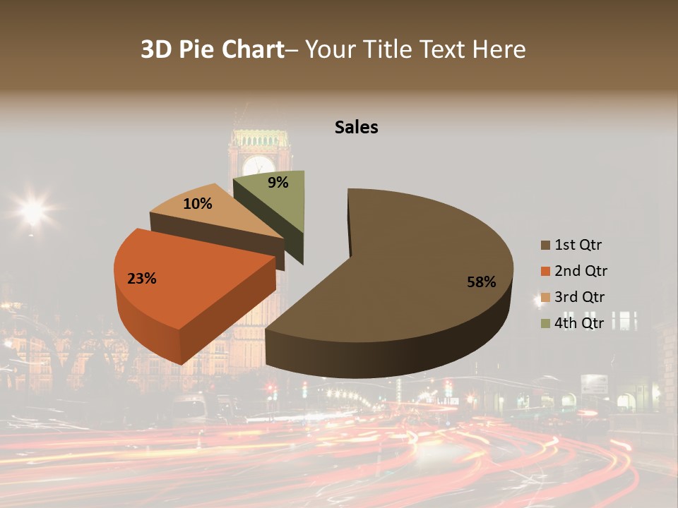 Ight Eeing International Briti H PowerPoint Template