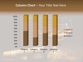 Whiskey And Cigar PowerPoint Template