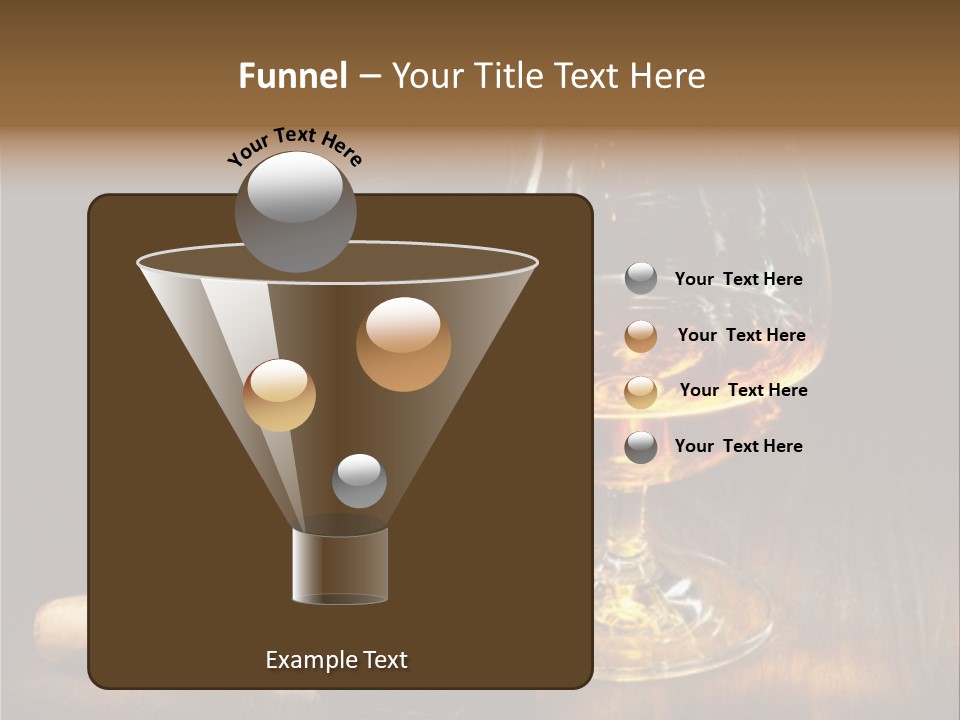 Whiskey And Cigar PowerPoint Template