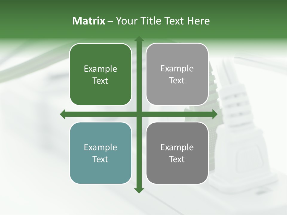 Bar Green Protection PowerPoint Template