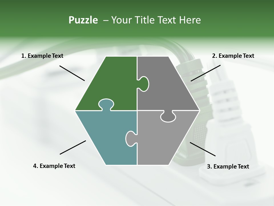 Bar Green Protection PowerPoint Template