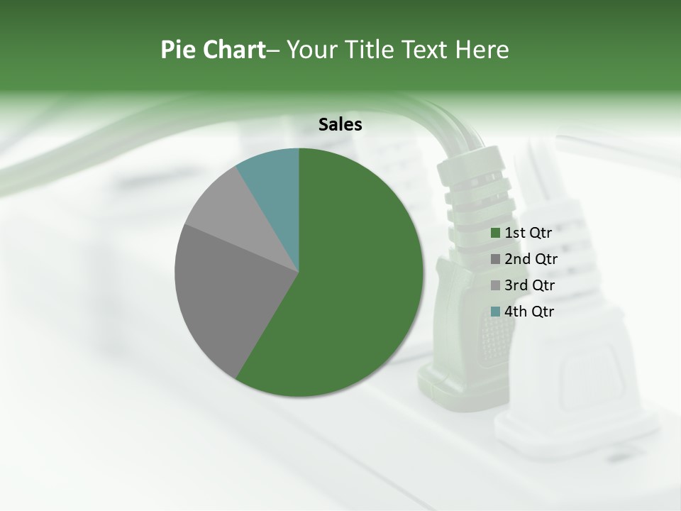 Bar Green Protection PowerPoint Template