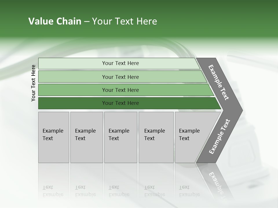 Bar Green Protection PowerPoint Template