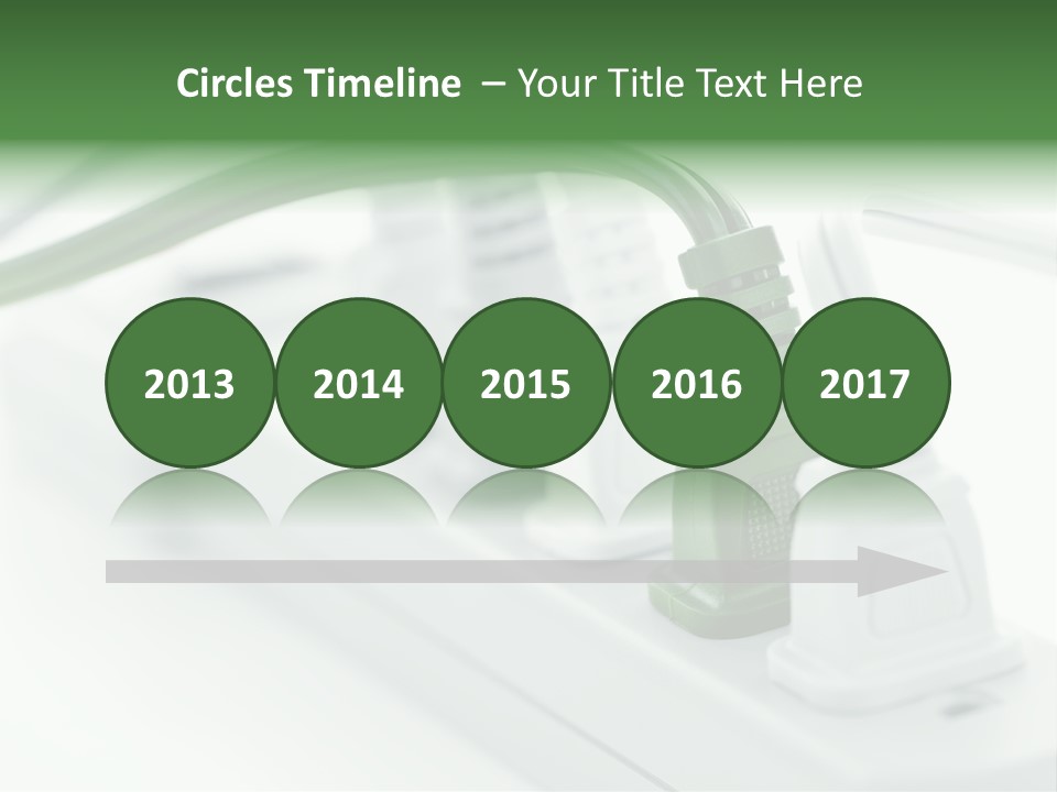 Bar Green Protection PowerPoint Template