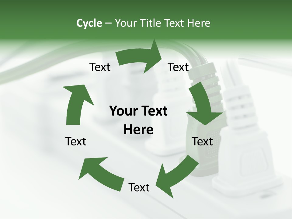 Bar Green Protection PowerPoint Template