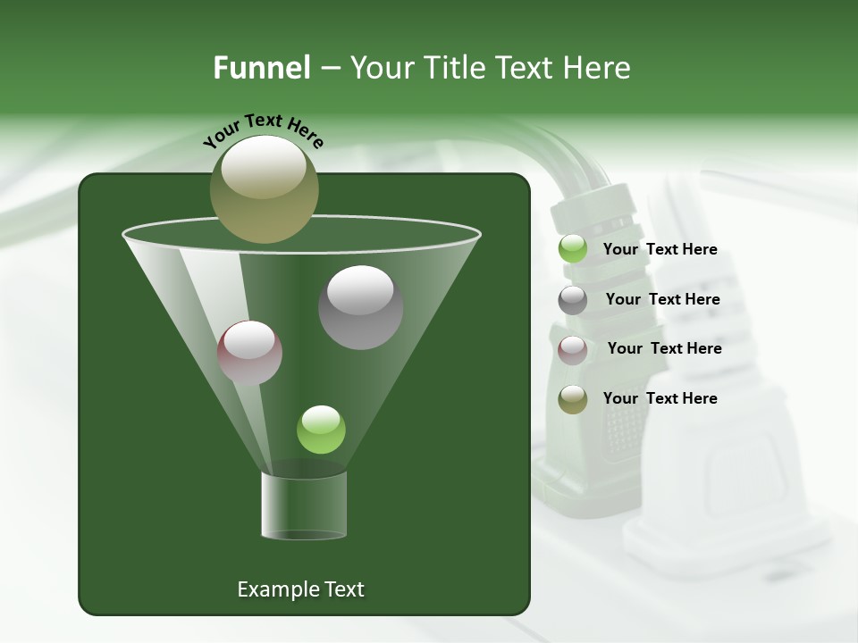 Bar Green Protection PowerPoint Template