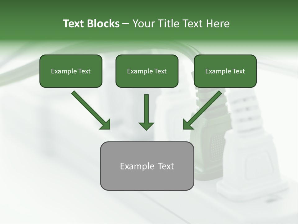 Bar Green Protection PowerPoint Template