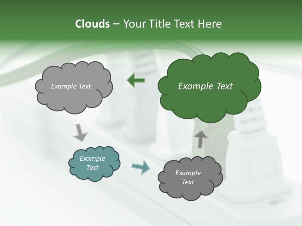 Bar Green Protection PowerPoint Template