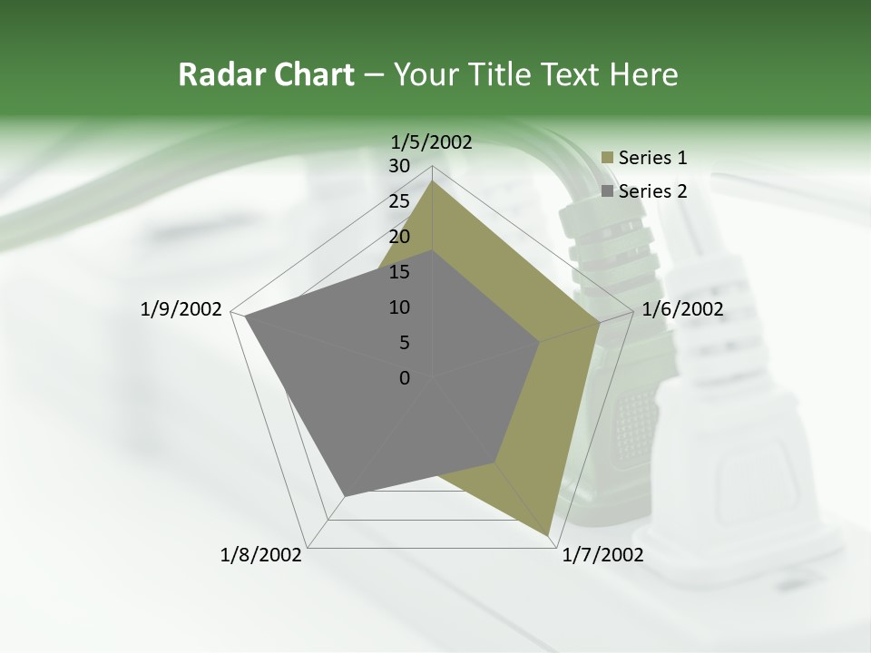 Bar Green Protection PowerPoint Template