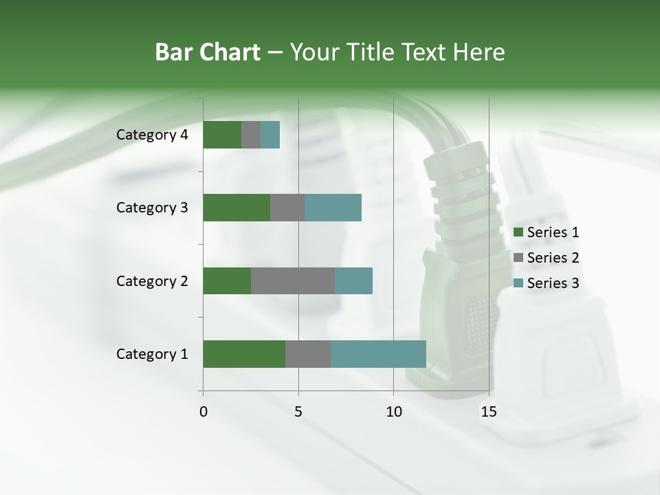 Bar Green Protection PowerPoint Template