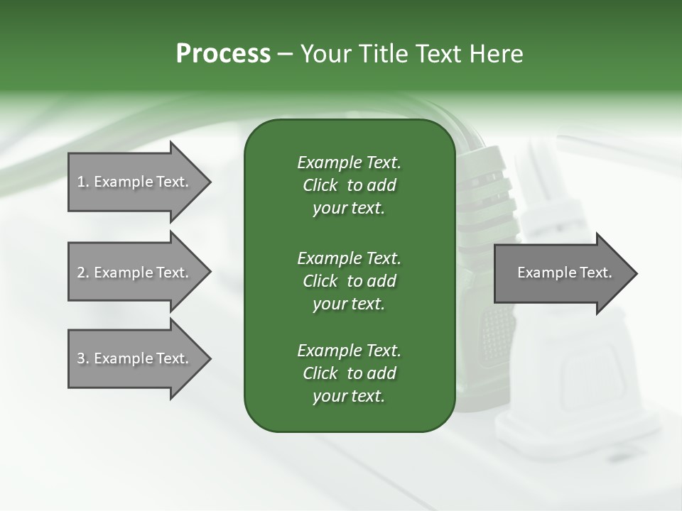 Bar Green Protection PowerPoint Template