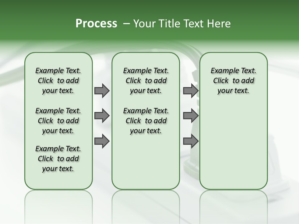 Bar Green Protection PowerPoint Template