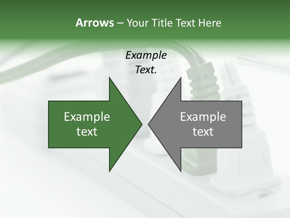 Bar Green Protection PowerPoint Template