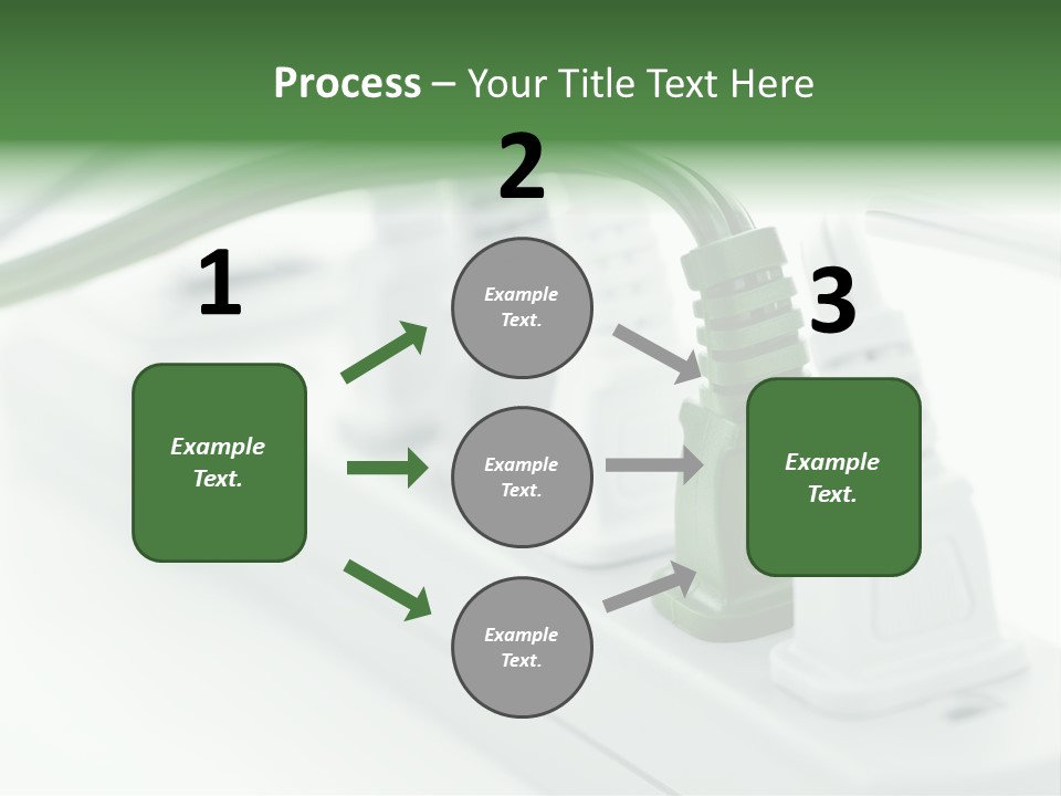 Bar Green Protection PowerPoint Template