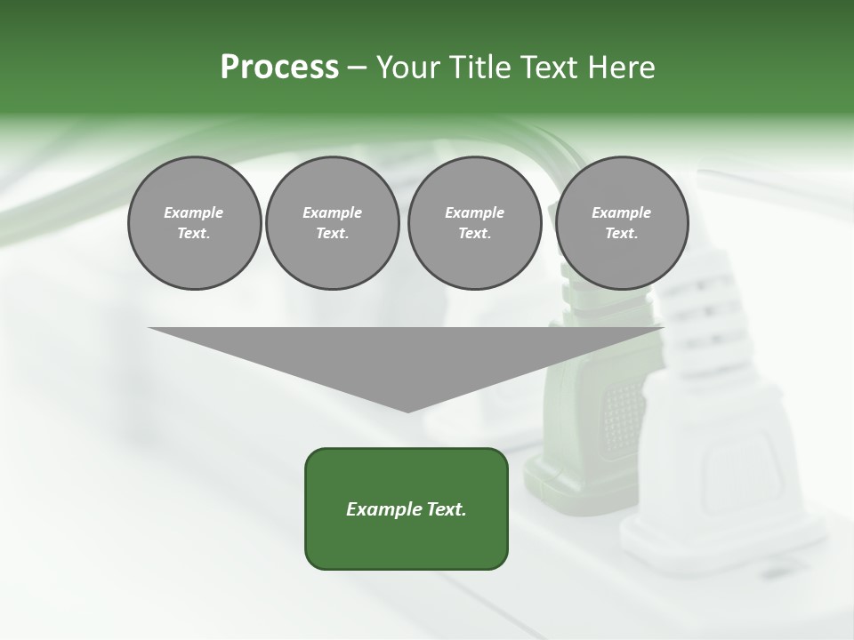 Bar Green Protection PowerPoint Template