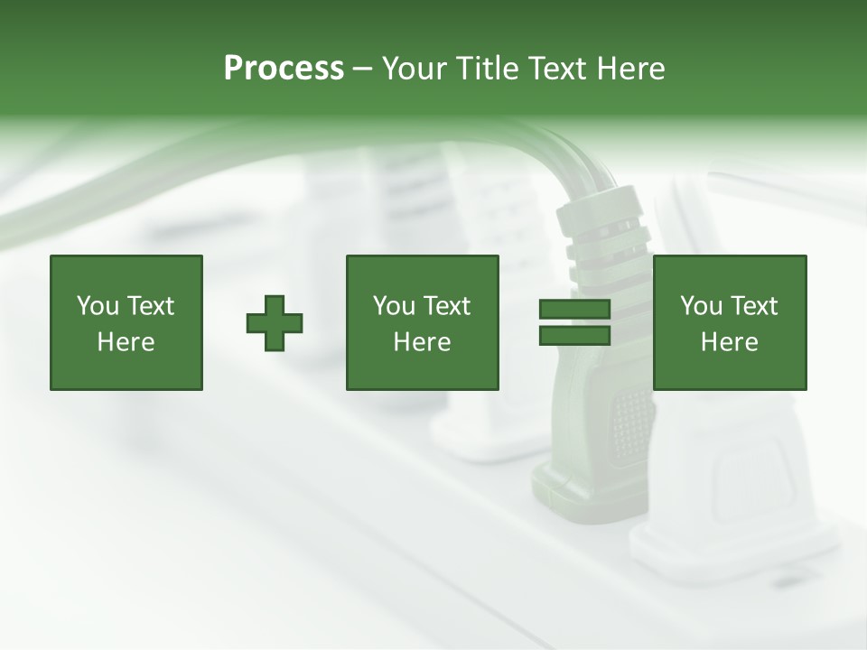 Bar Green Protection PowerPoint Template
