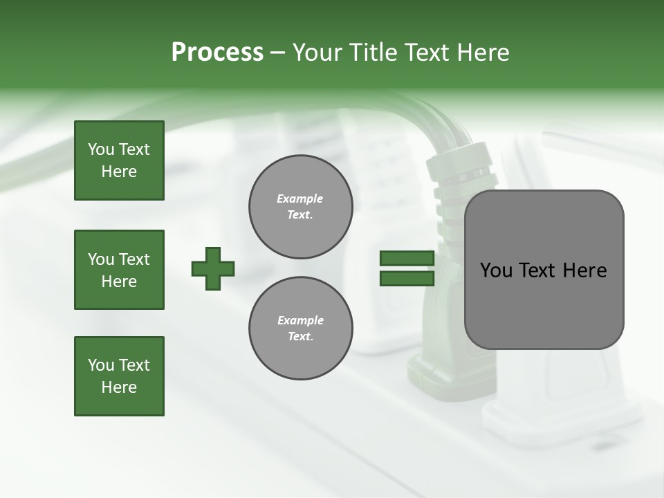Bar Green Protection PowerPoint Template
