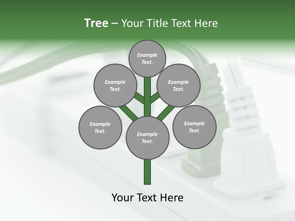 Bar Green Protection PowerPoint Template